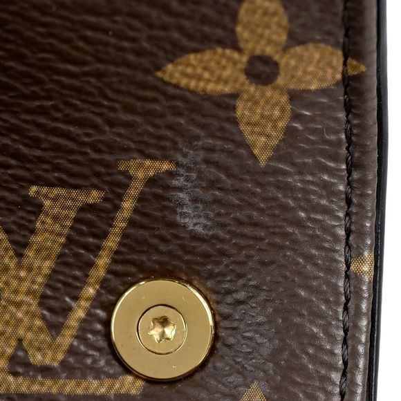 Louis Vuitton Cherry Wood BB Enamel Monogram Brown Noir Black Shoulder Bag - Picture 8 of 11